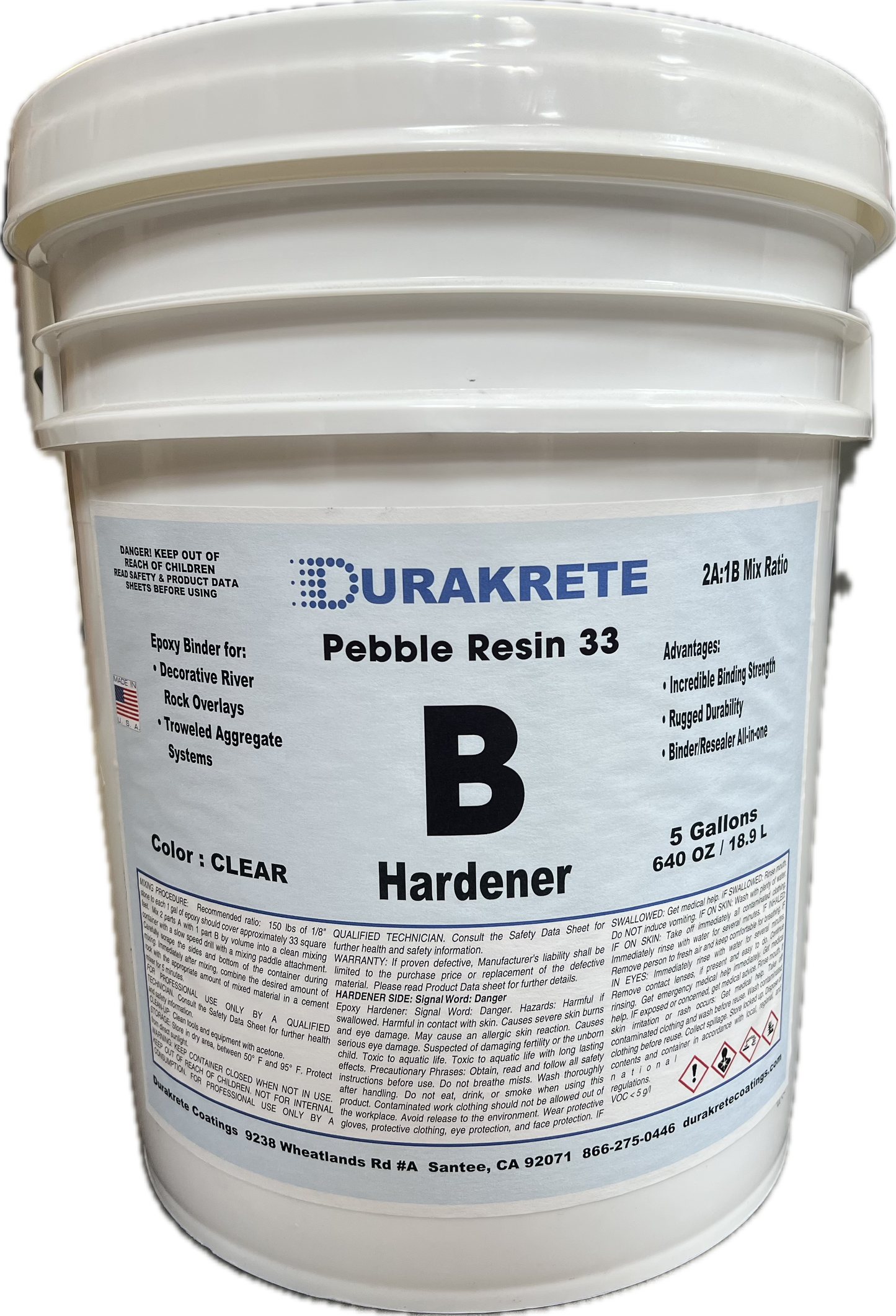 Pebble Resin
